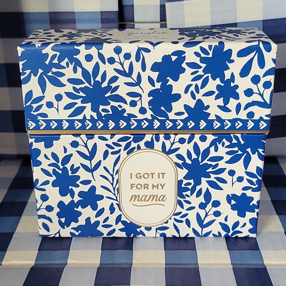 Gingham Gift Box